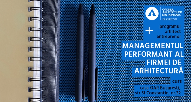 Poza produs Curs - Managementul performant al firmei de arhitectură