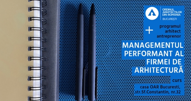 Poza produs Curs - Managementul performant al firmei de arhitectură