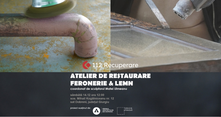 Poza produs Înscrieri la Atelierul restaurare feronerie și lemn organizat de 112 Recuperare