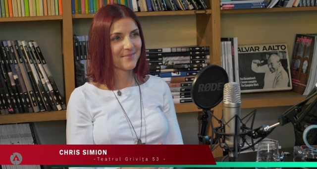 Poza produs Podcast OAR București/fast talks #11 – Chris Simion: Teatrul Grivița 53