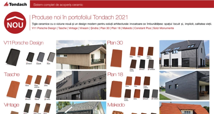 Poza produs Curs „Țigle ceramice noi în portofoliul Tondach”