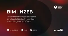 Conformarea energetică NZEB a anvelopei clădirilor în acord cu metodologia MC-001/2022