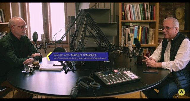 Poza produs Podcast – O.A.R. București/ fast talks #15 – Arhitectura văzută de un profesionist vienez