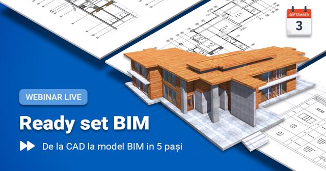 Poza produs Ready set BIM. De la CAD la model BIM în 5 pași