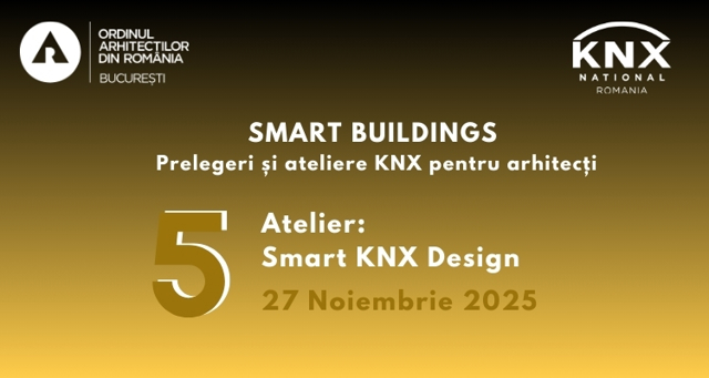Poza produs Smart design | Smart buildings - prelegeri și ateliere KNX pentru arhitecți