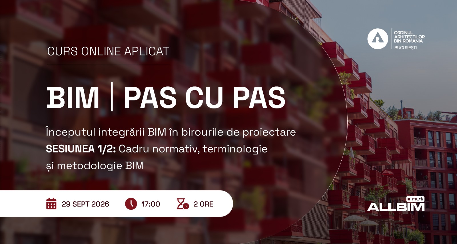 BIM, pas cu pas: Începutul integrării BIM în birourile de proiectare - Sesiunea 1/2