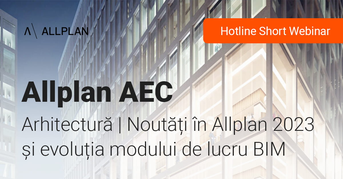 Poza produs Noutati in Allplan Arhitectura 2023
